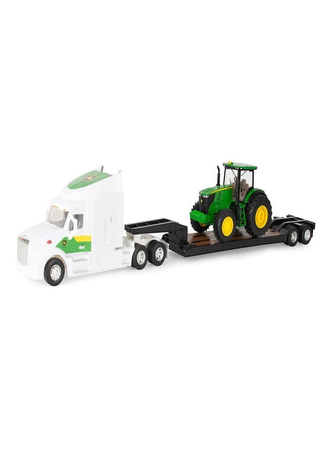 John Deere 1/32 7290R with Peterbilt Model 579 Semi Toy - LP87637 - Image 1